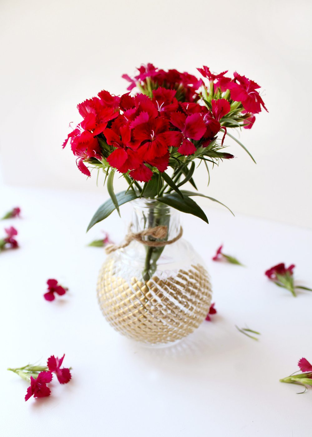 Handmade Flower Vases Tag And Tibby