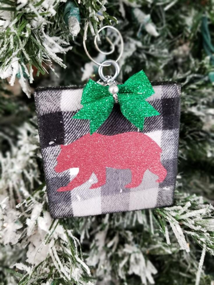 Amy P Leap Of Faith Crafting Buffalo Plaid Ornaments Diy 9 (1)