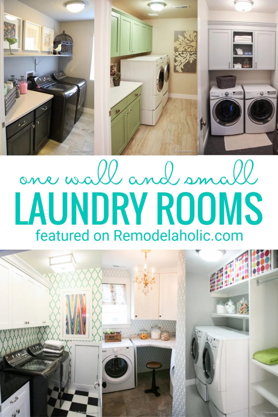 One Room And Small Laundry Rooms Full Of Inspiration And Design options And More Featured On Bekob.com