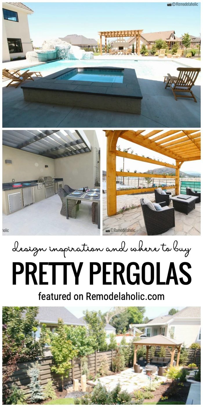Design Inspiration And Where To Buy Pretty Pergolas Featured On Bekob.com