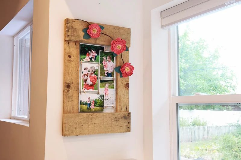 Pallet Wood Memo Board