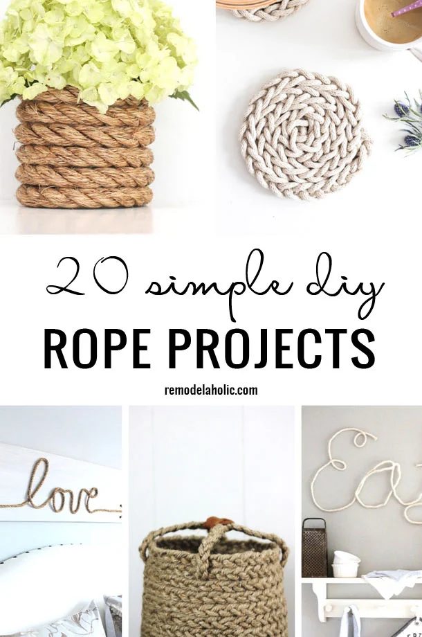 20 direct Handmade Rope Projects Bekob