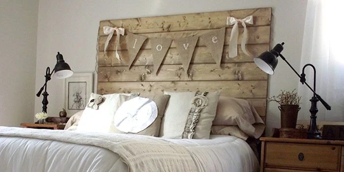 Reclaimed Wood Headboard