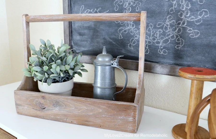 Antique Crate Front, MyLove2Create