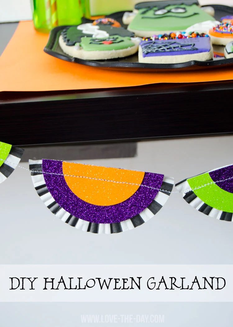 Handmade Halloween Garland