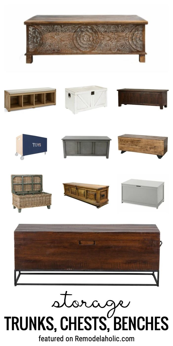 Clean Up And Organize Your Home With Storage Trunks, Chests, Benches And Design Inspiration Featured On Bekob.com