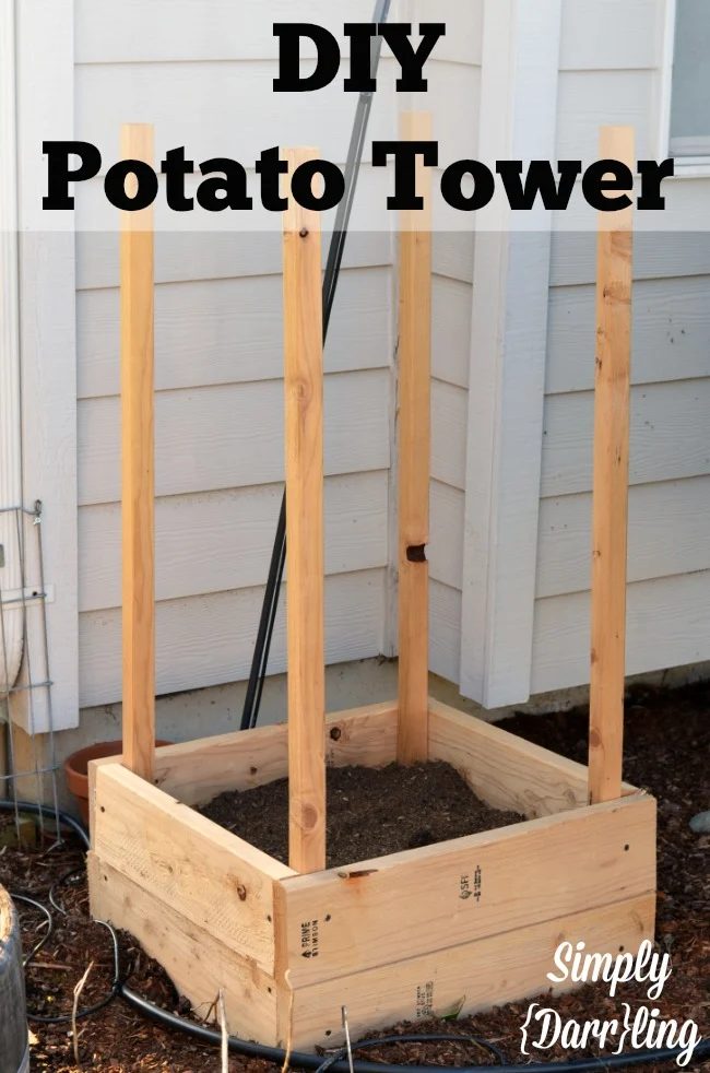 2x2 Projects, Handmade Potato Tower Simply Darrling
