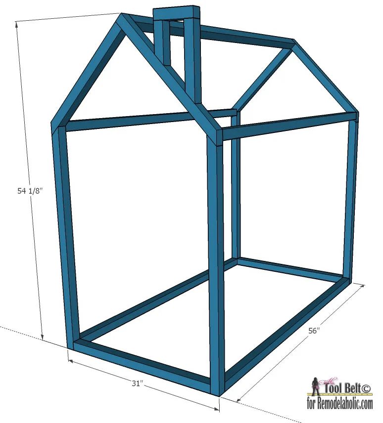 2x2 Projects, Playhouse Frame Reading Nook @Bekob