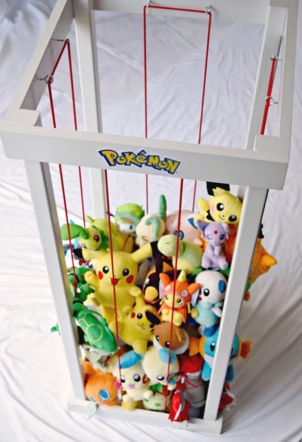 2x2 Projects, Handmade Stuffed Animal Storage The Handyman's Daughter