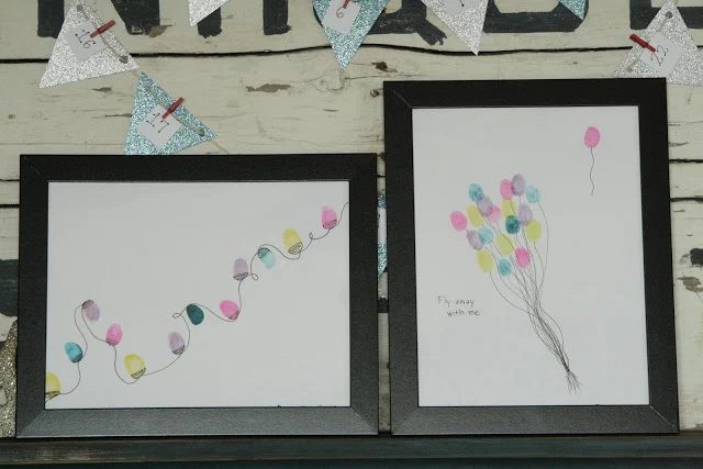 holiday gift option - fingerprint art
