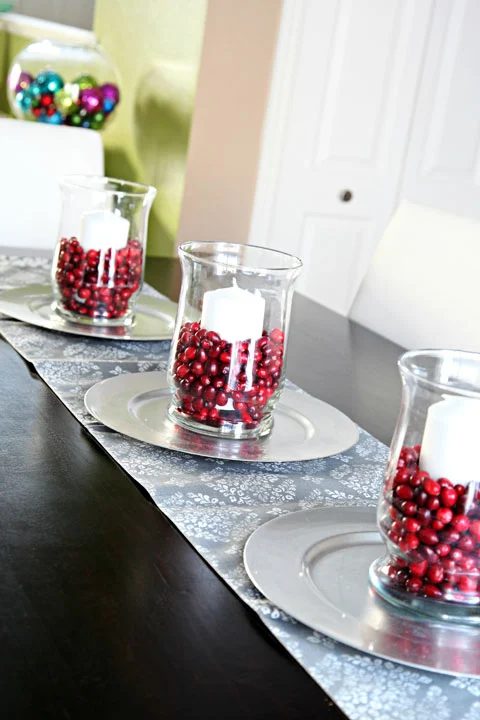 holiday decor food cranberrie