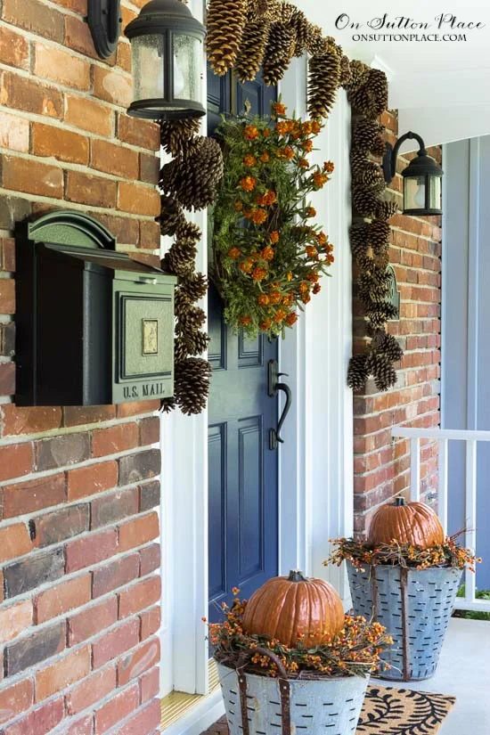 Fall Front Porch Decor