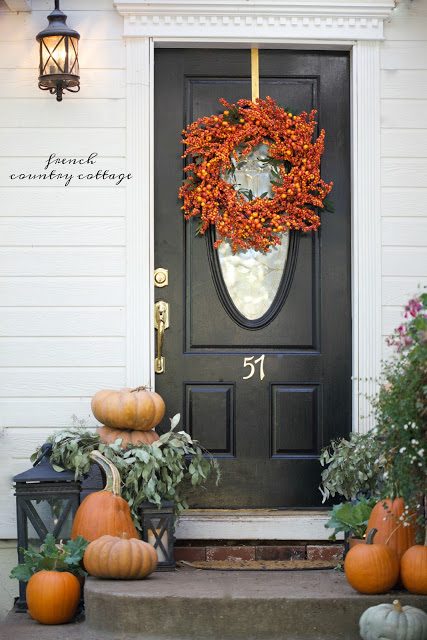 Transition From A Halloween Porch To A Thanksgiving Porch With A Few direct Changes 22 Festive Thanksgiving Porches Featured On Bekob Com