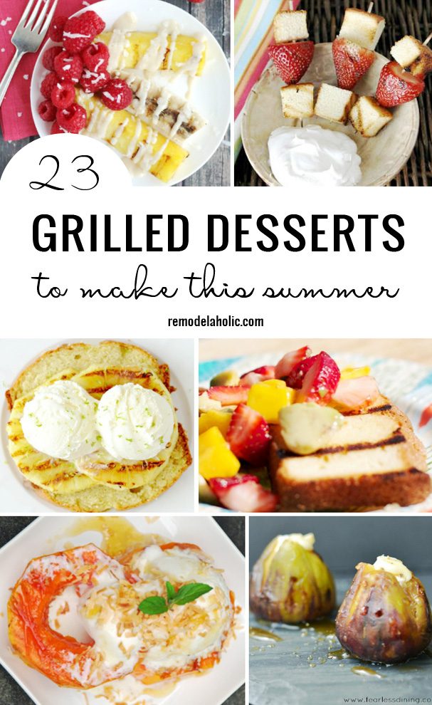 23 Grilled Desserts To Make This Summer Bekob