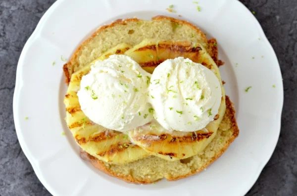 Another fun take on pineapple. Try Grilled Pineapple with Pound Cake and Vanilla Ice Cream by Know Your Produce.