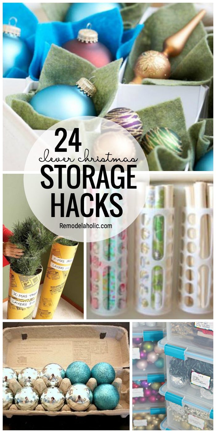 Don't Let Christmas Storage Get You Frustrated, We've Got You Covered With 24 Clever Christmas Storage Hacks Featured On Bekob.com