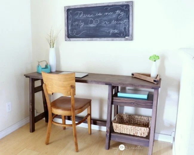 Best Handmade Tutorials And Tips, Build An A Frame Desk Mylove2create