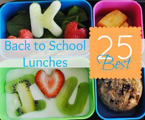 School lunch options for bento boxes