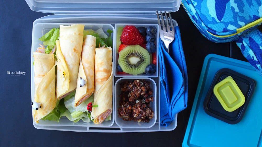 Ham And Cheese Crepes For Lunch With Paleo Gluten Free Snack And Fresh Fruit Blog