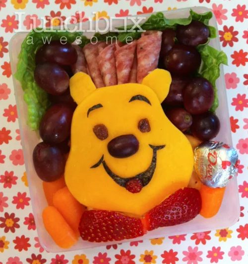 Lunch box solid winnie the pooh bento box