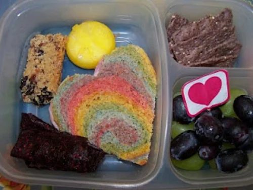 rainbow sandwich bread