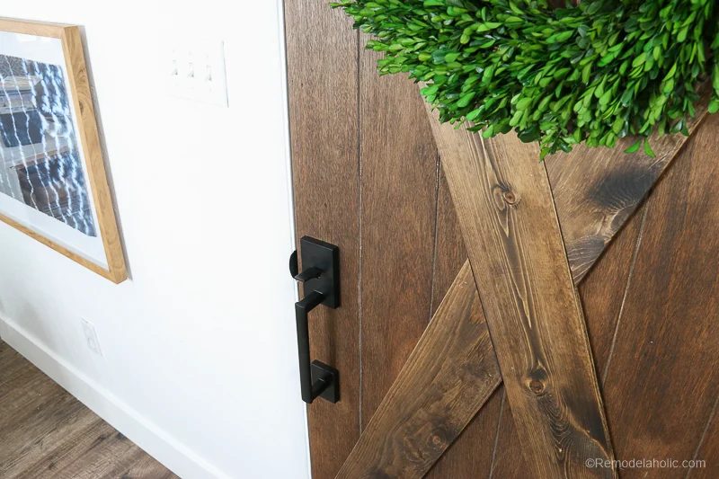 Barn Door From An Old Solid Core Door Makeover @Bekob 67