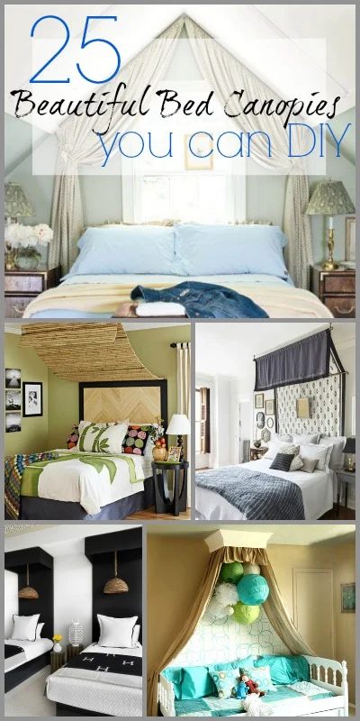 25 striking Bed Canopies you can Handmade | @Bekob #home #design #bedroom #bed #canopy