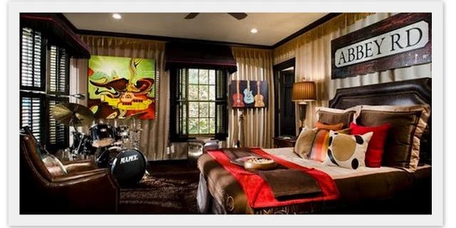 Sanity Fair showhouse Beatles room