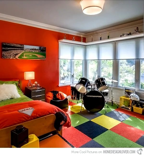 Home Design Lover colorful eclectic room