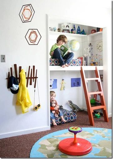 Design Sponge two Story nook