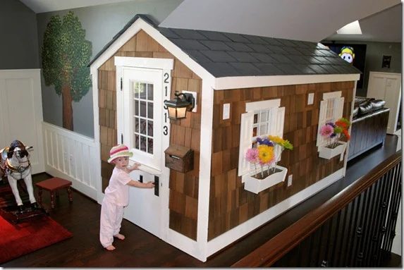 Apartment Therapy Cedar Shake Attic playhouse