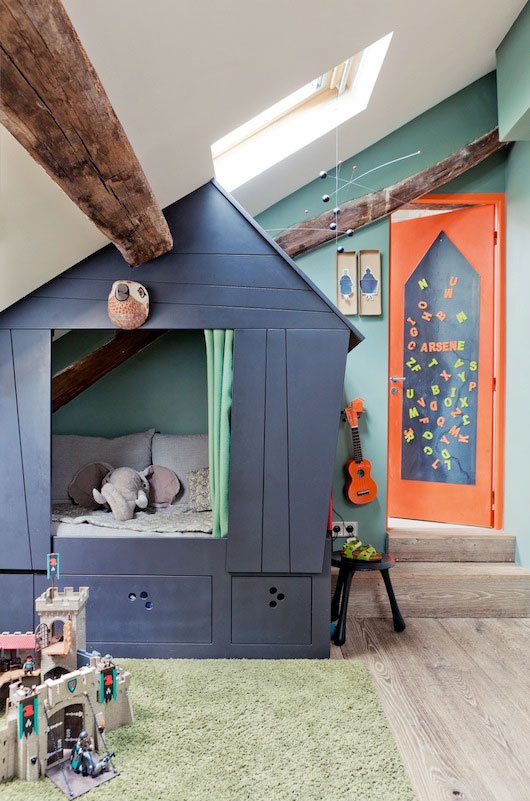 Built In Bed playhouse option