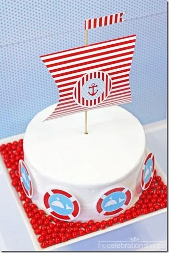 The celebration shop sailor cake