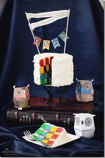 Bakingdom Hogwarts cake