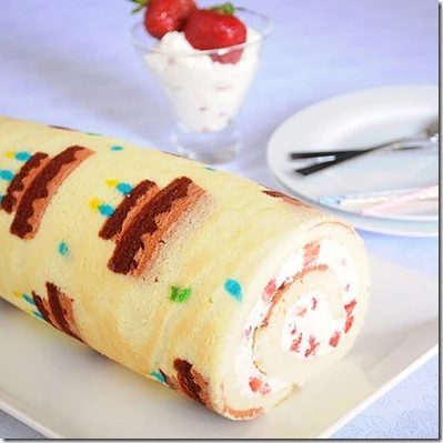 sugar for the brain decorated cake roll Best birthday cake options