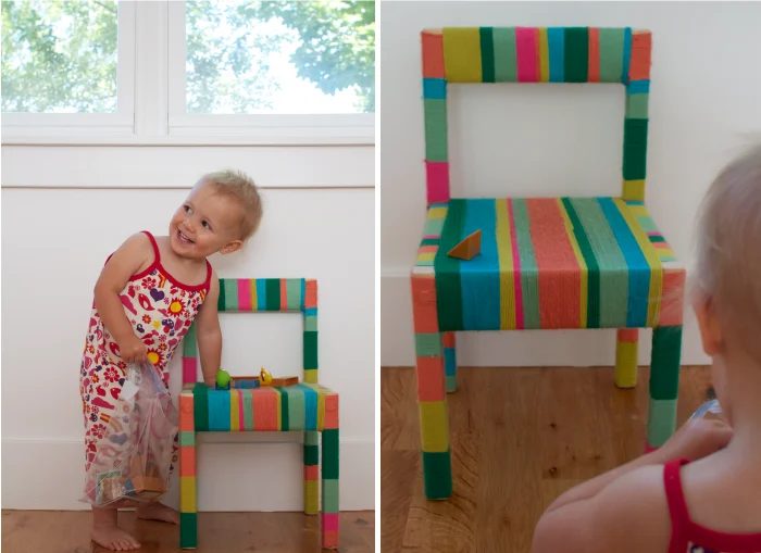 Yarn Wrapped Chair