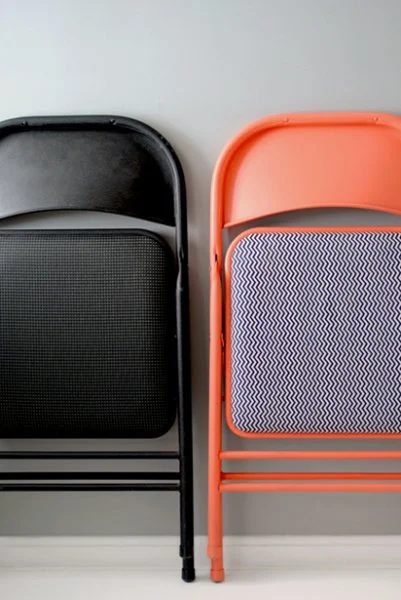 Bright Folding Chair Makeover