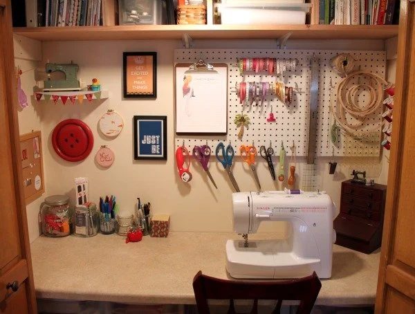 Closet Craft Room Office