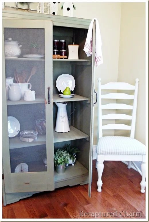 armoire to pantry for kitchen storage