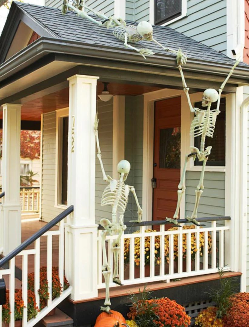 25 Handmade Outdoor Halloween Decorations