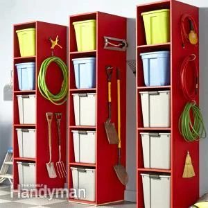 garage storage tower
