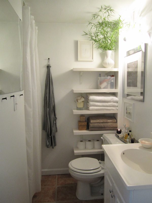 side toilet shelves