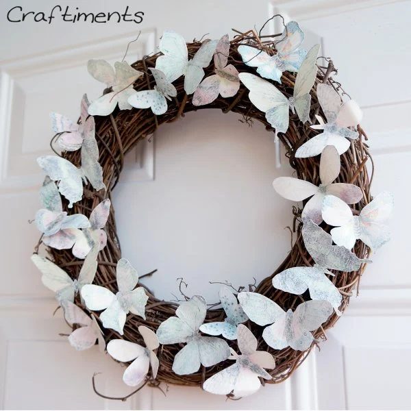 Butterfly Wreath