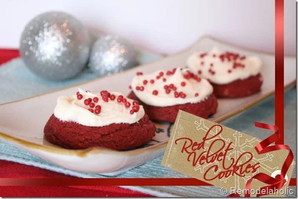 best cookie recipes for a christmas cookie exchange - red velvet cookies