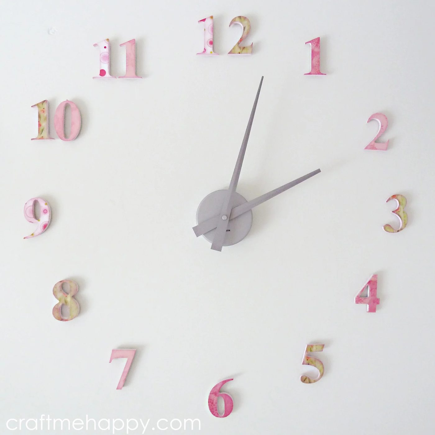 wall number clock