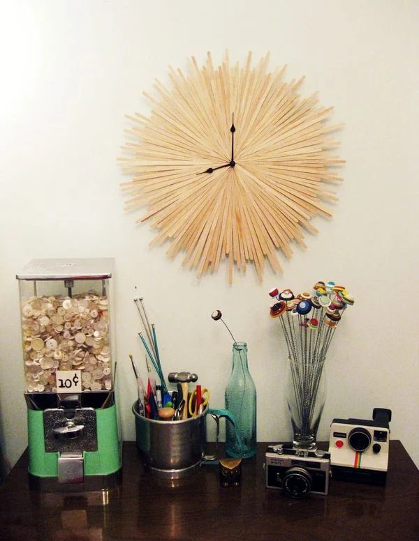 Starbust clock