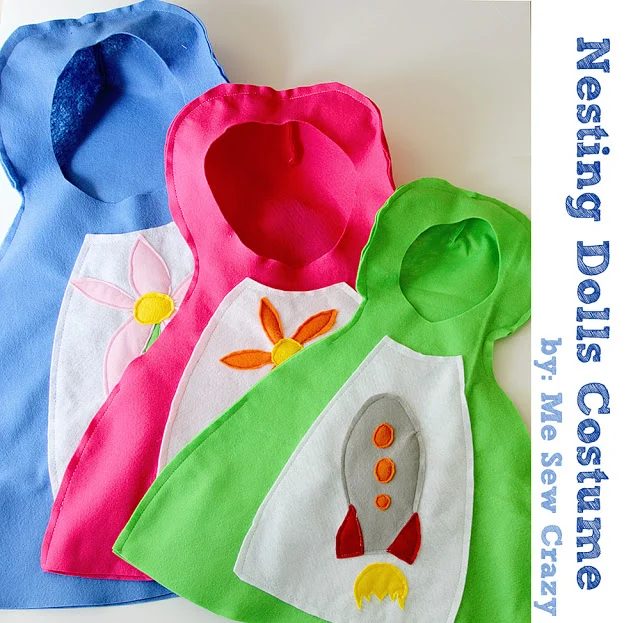 Nesting Dolls Family Costume option