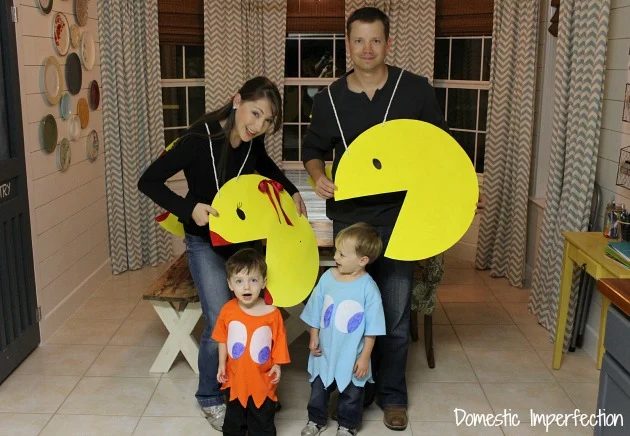 Pacman Family Costume Domestic Imperfection