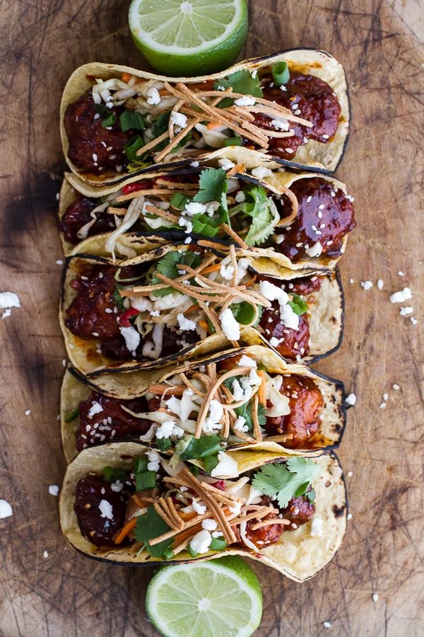 Tacos are the ultimate family meal! Here are 25 delicious taco recipes to try for your Taco Thursday dinners via tipsaholic.com #tacos #taco #tacorecipes #recipes #mexicanfood