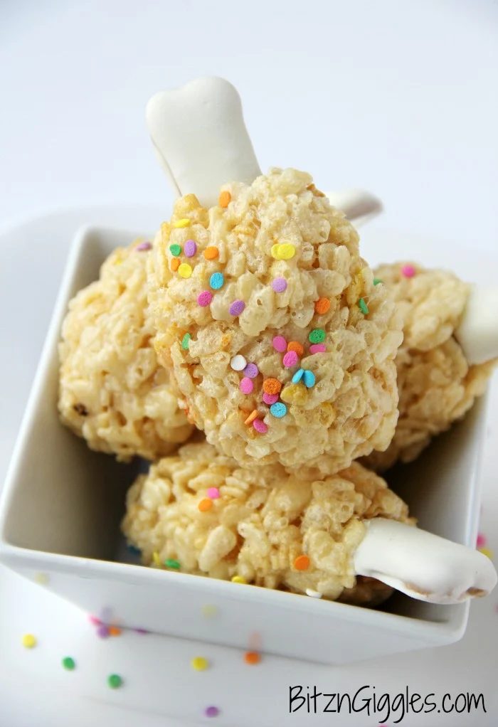 Turkey Leg Rice Crispy Treats Bitz N Giggles